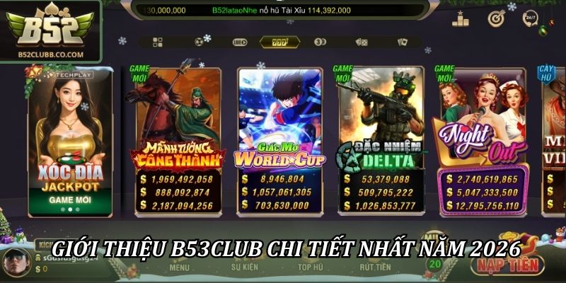 Giới Thiệu B52Club – Cổng Game Bài Quân Sự Đẳng Cấp Quốc Tế 1 Giới thiệu B52club chi tiết nhất năm 2026
